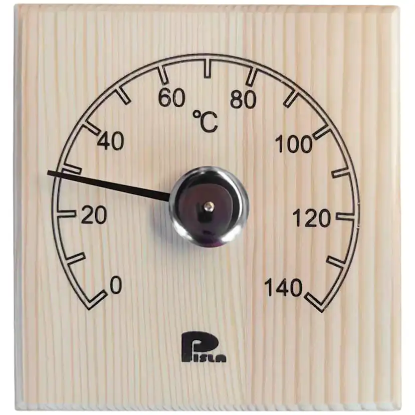 Bastutermometer Demerx Trä