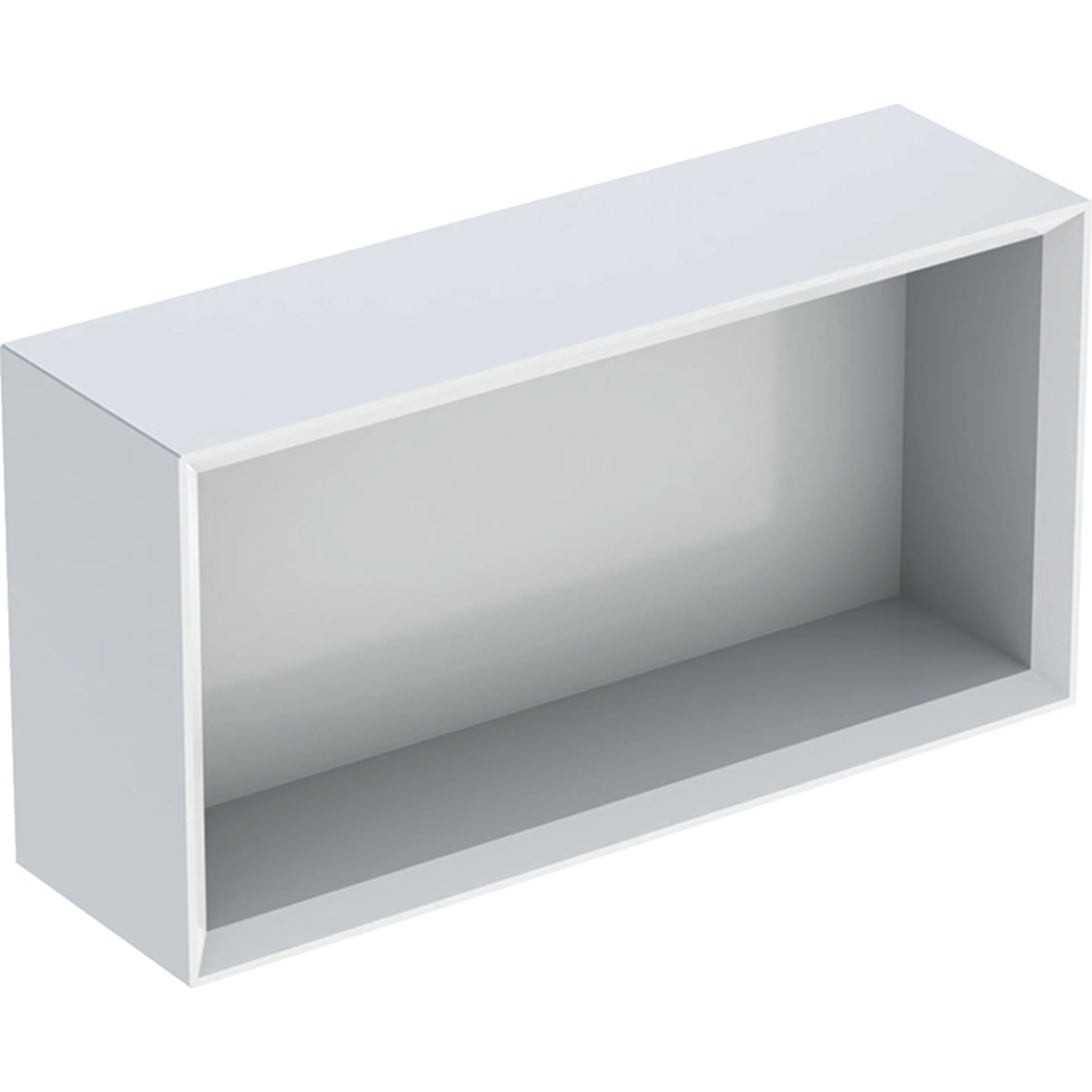 GEBERIT ICON VÄGGBOX REKT B45 VIT / LACKERAD HÖGBLANK Vit