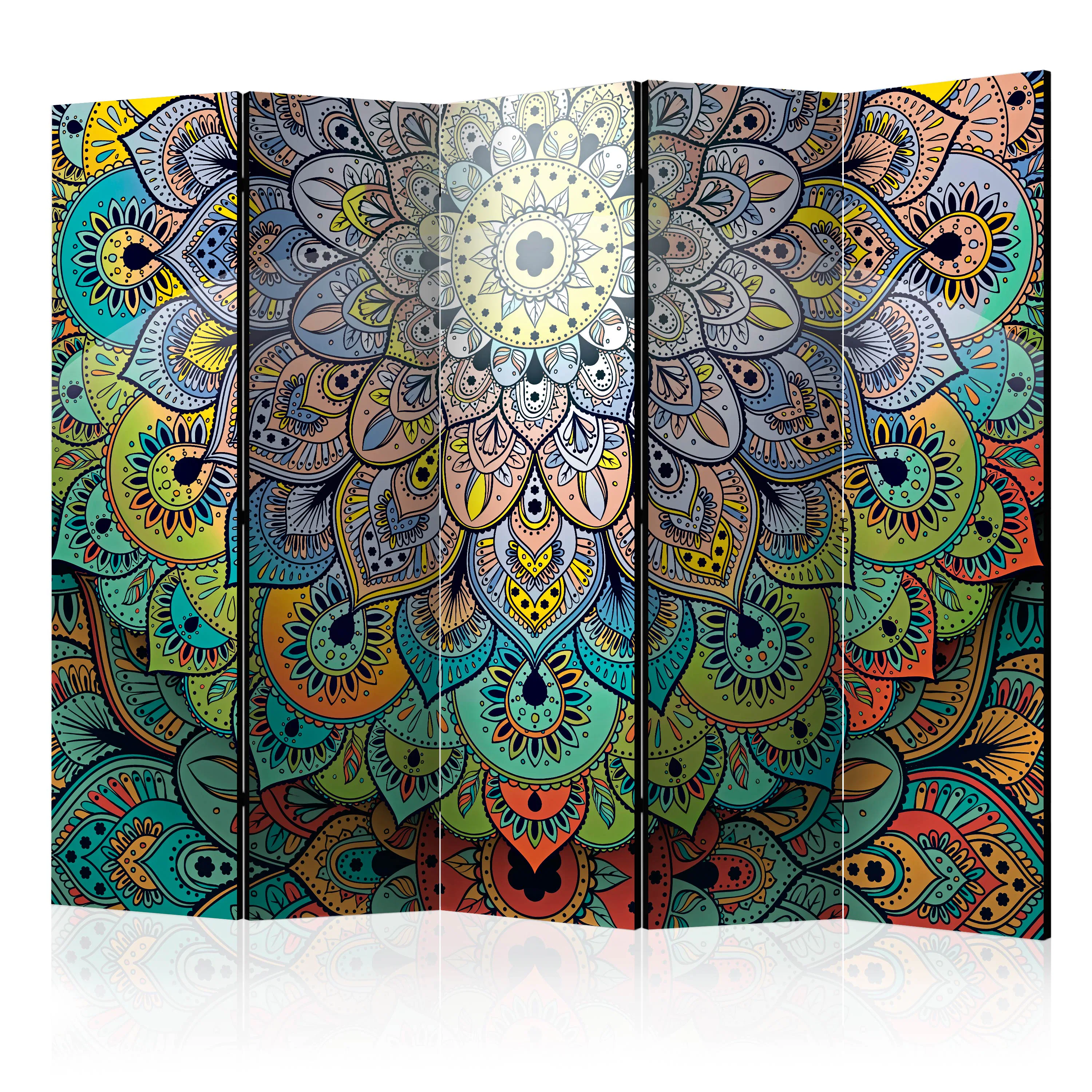 Rumsavdelare Arkiio Colourful Stained Glass II 225x172 cm