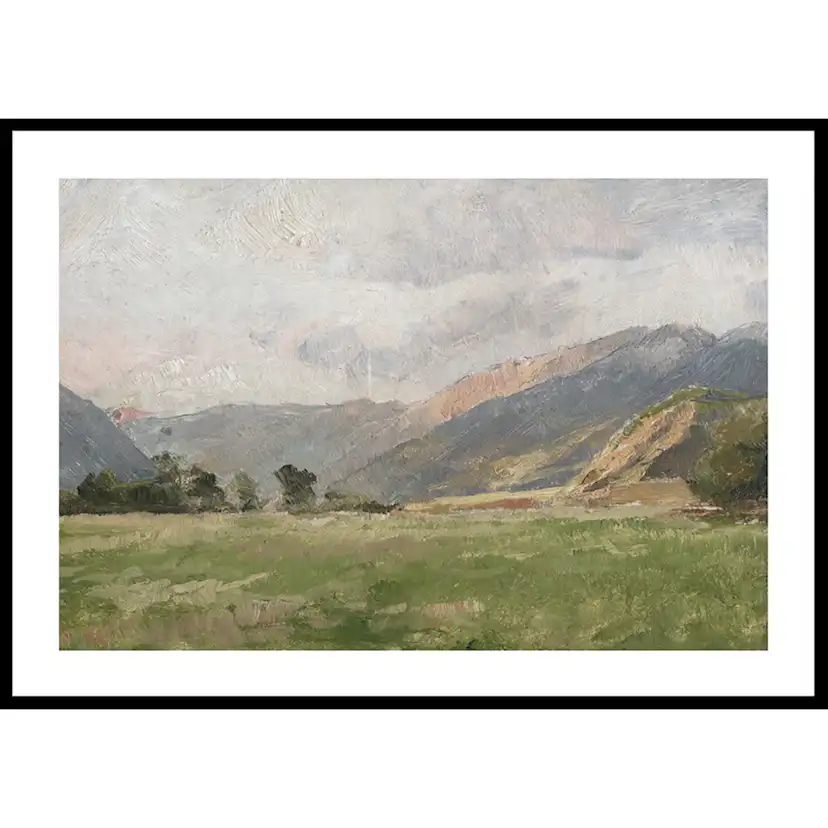 Poster Gallerix Mountain Meadow By Ľudovít Čordák