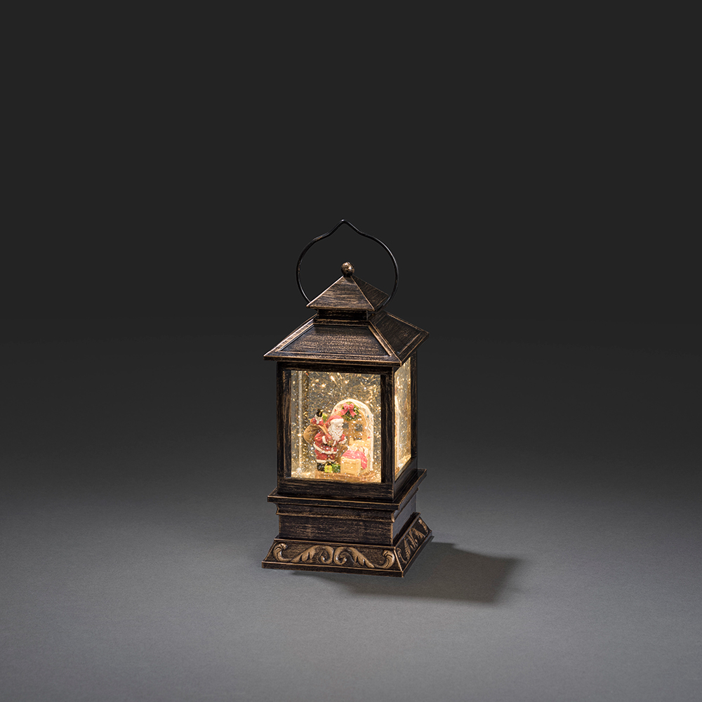 Snöglob Gnosjö Konstsmide Vattenfylld Minilykta Tomte LED 3x AA