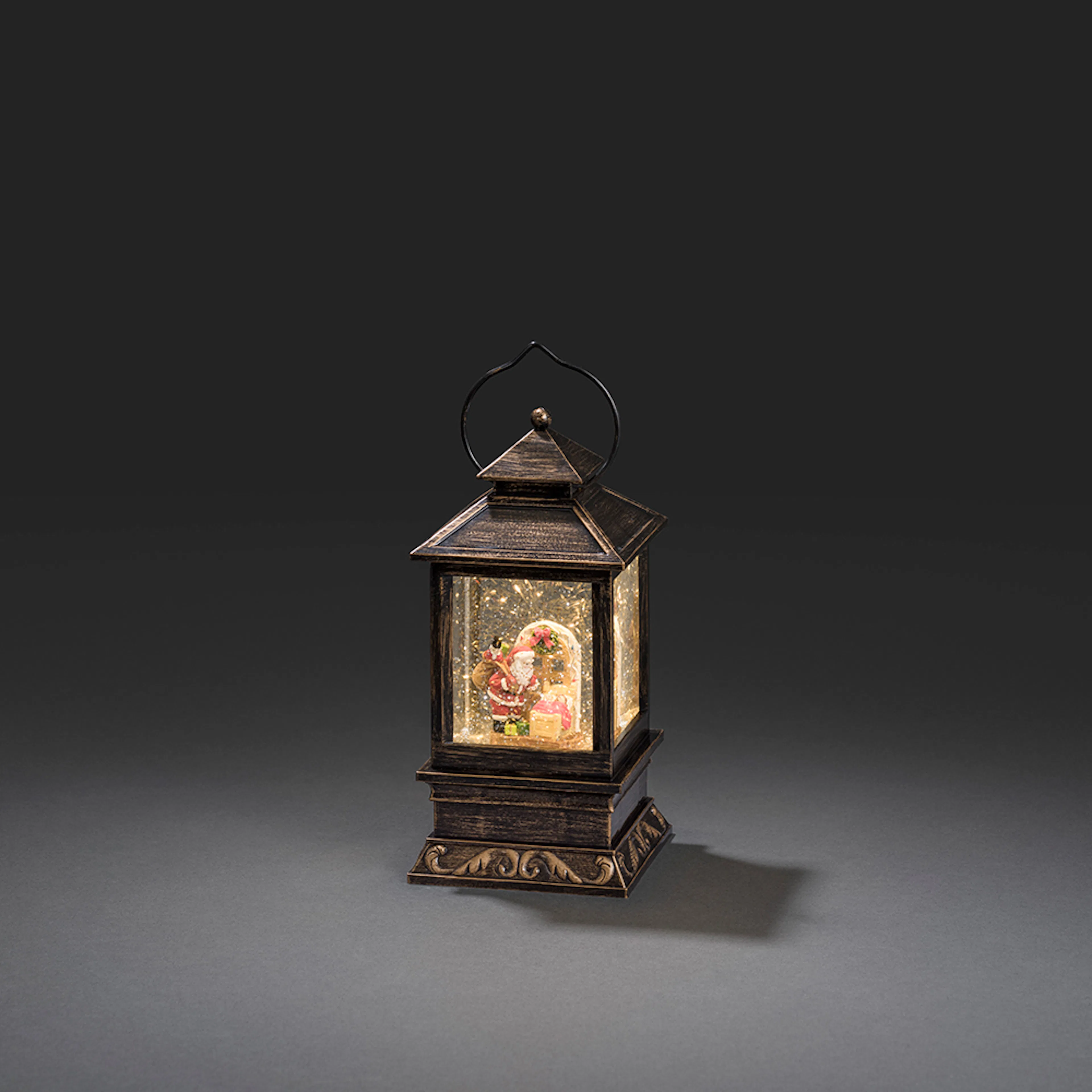 Snöglob Gnosjö Konstsmide Vattenfylld Minilykta Tomte LED 3x AA