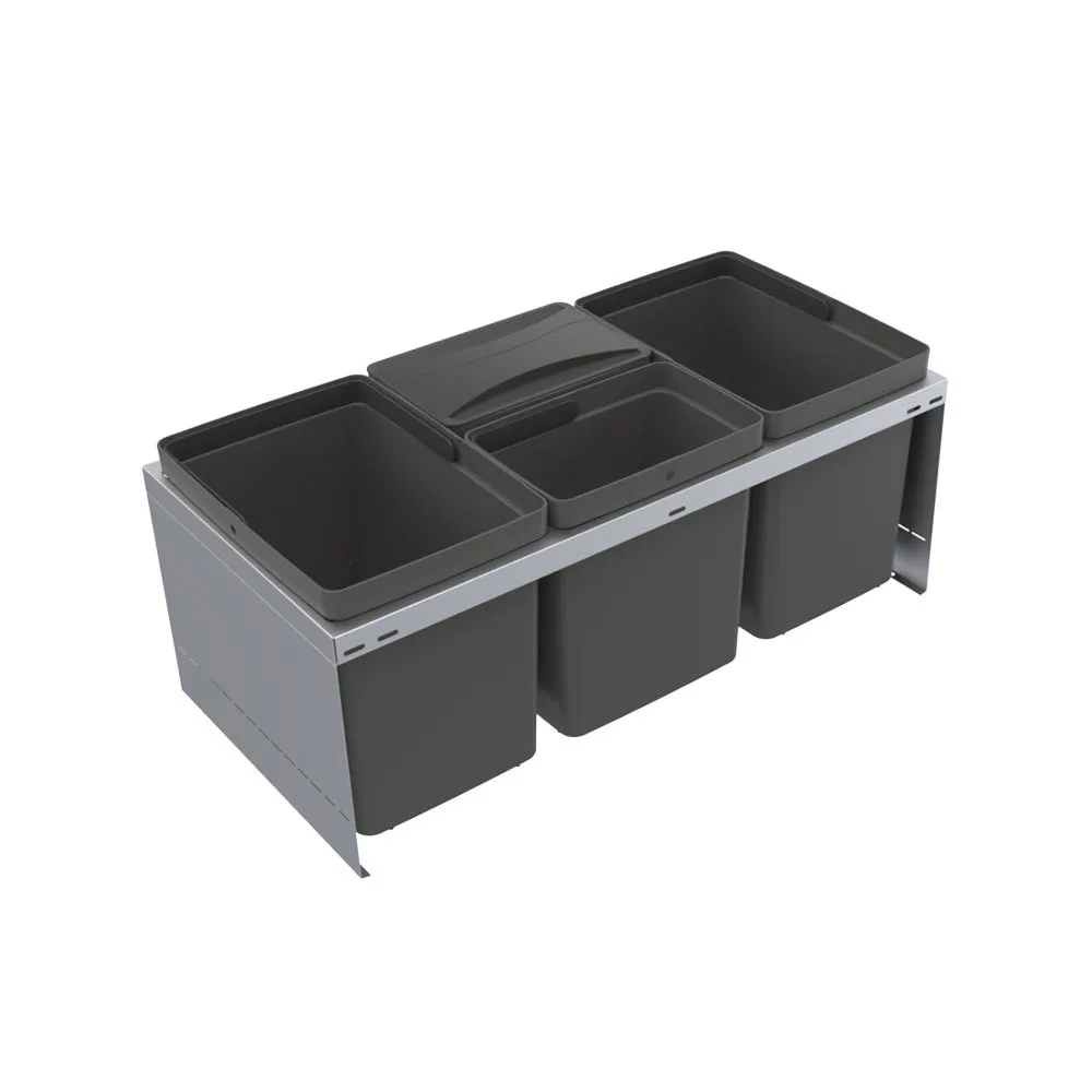 Källsorteringskärhållare Beslag Design Cube Compact 718