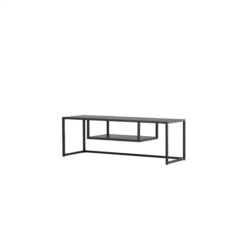 Riverside TV-Stand - Black / Black Svart