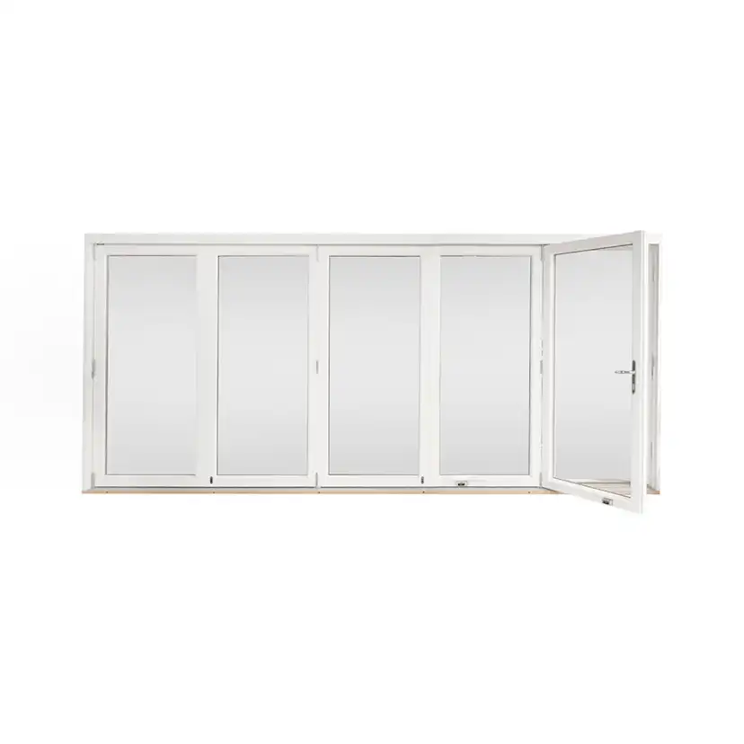 Vikdörr Vilenta Åre Trä/Aluminium 6-Delat