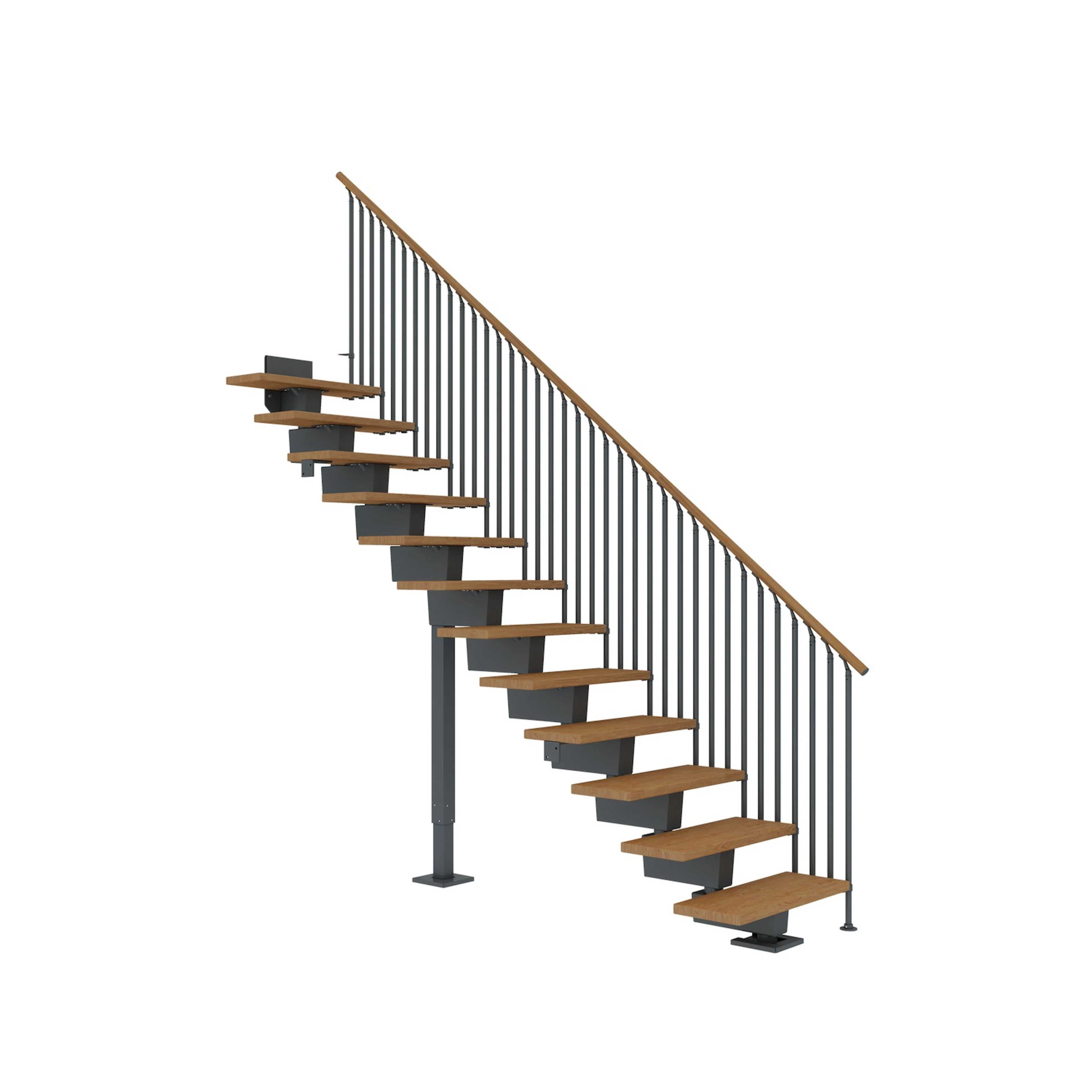 Våningstrappa Dolle Dubai Ek Oljad Classic IIII