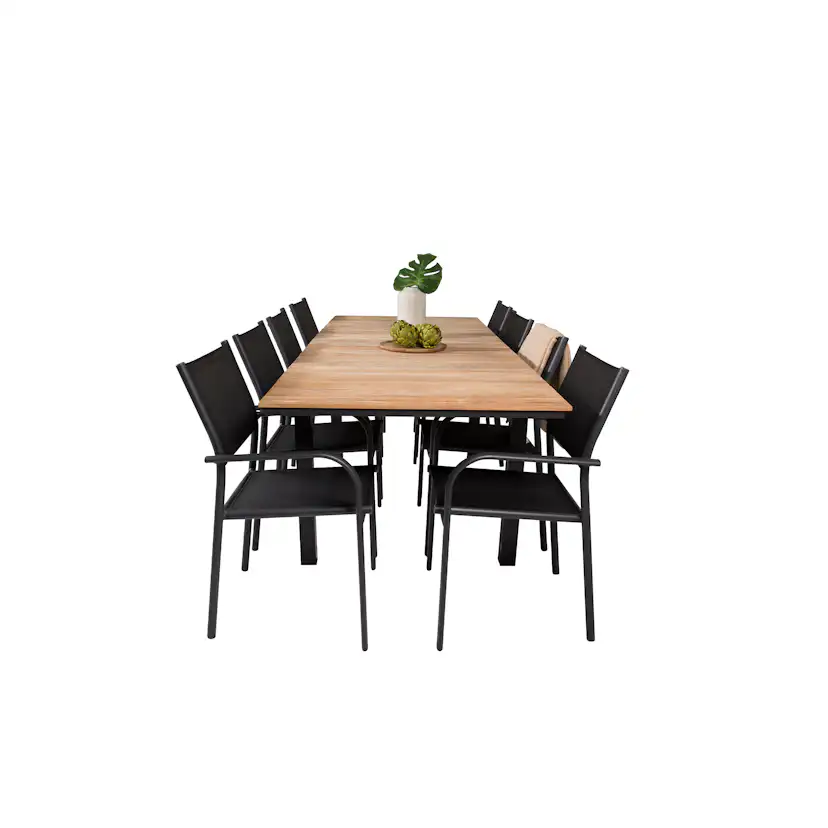 Matgrupp Venture Home Meya 160/240 med 8 Siri Matstolar