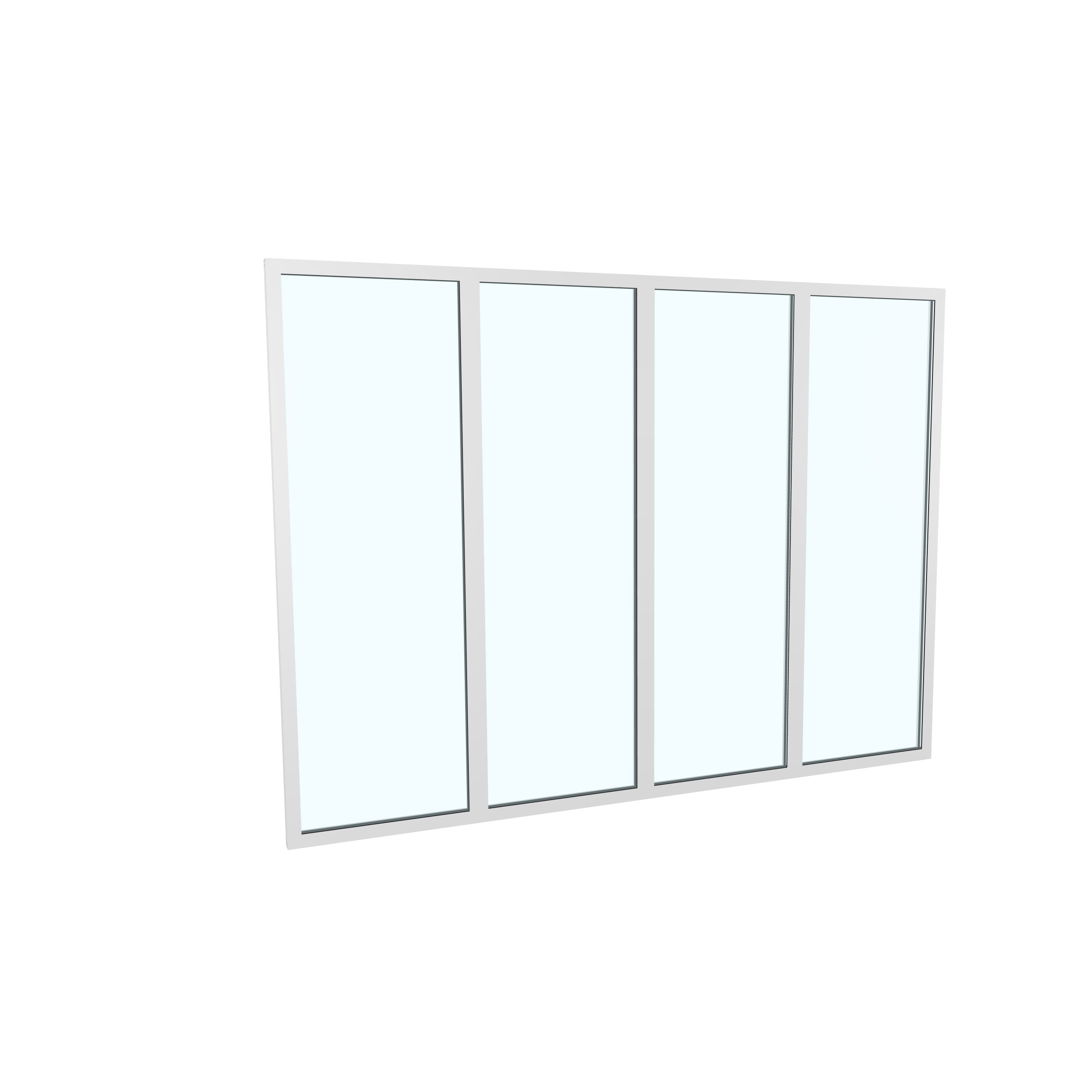 Fast Väggparti Landskap Robust Vår och höst 4-del