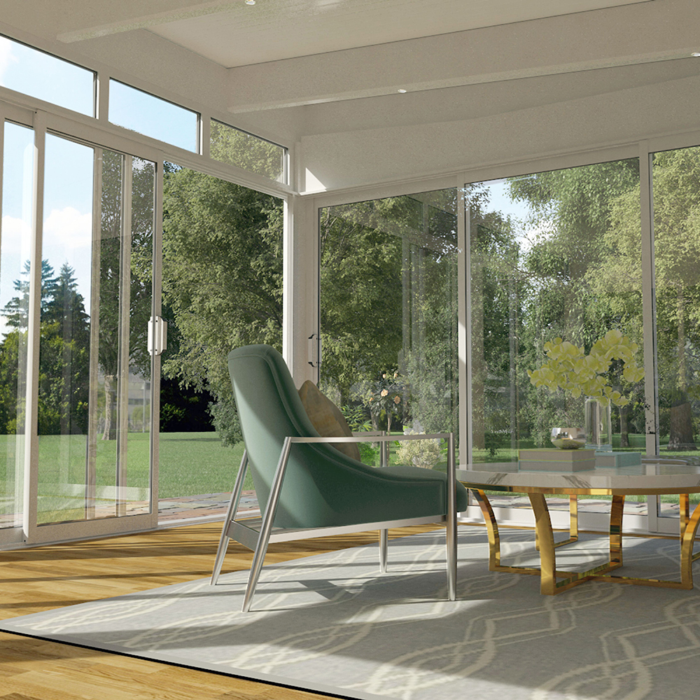 Komplett Fristående Uterum Landskap Glänsa Vår & Höst