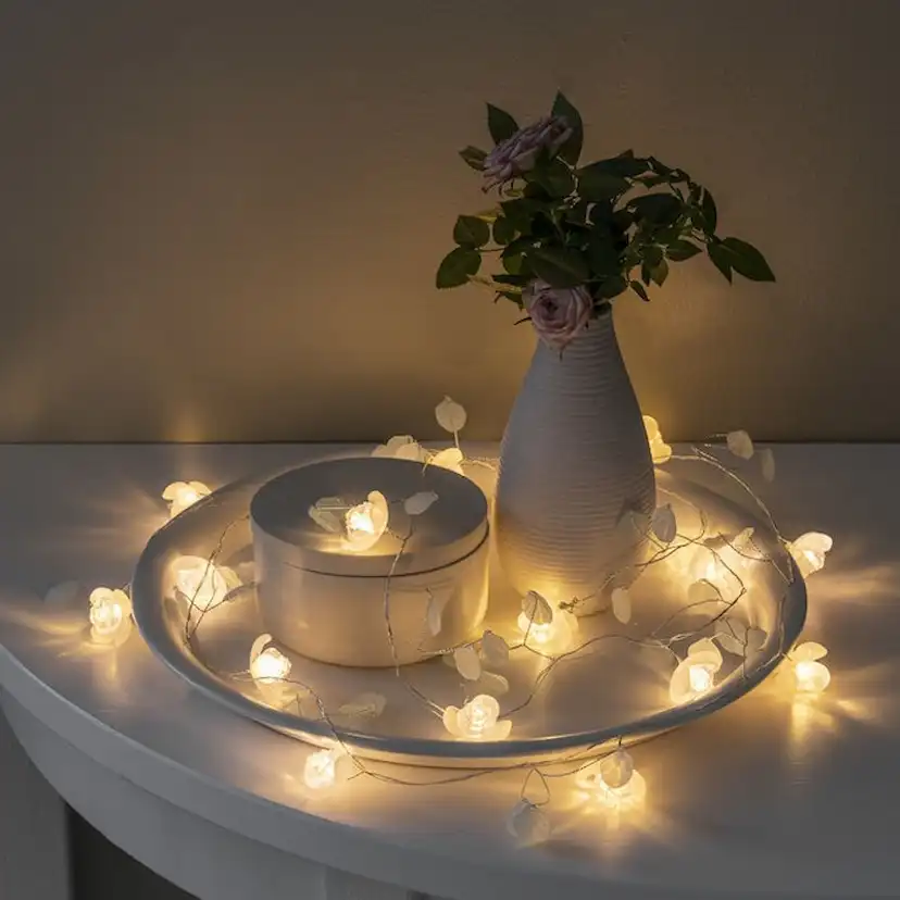 Ljusslinga Gnosjö Konstsmide Blommor 20 LED