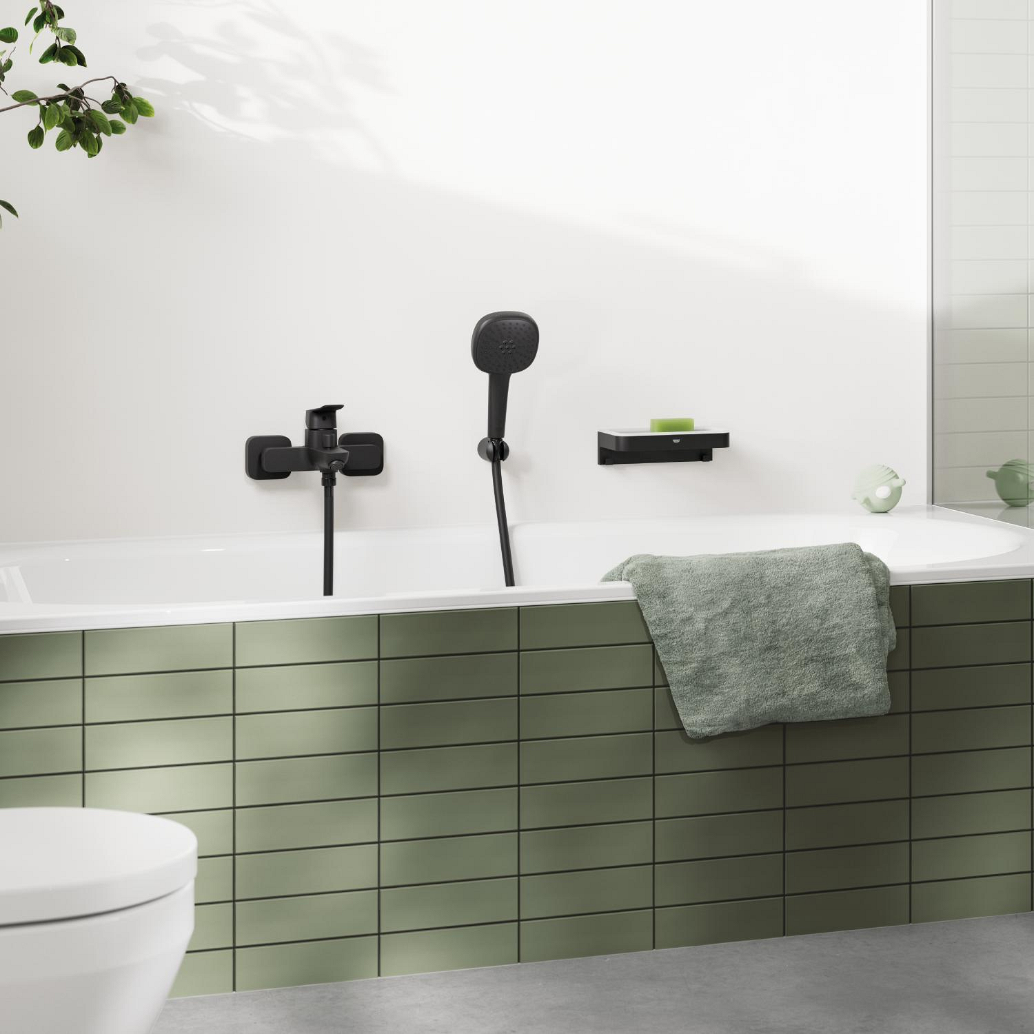 Badkarsblandare Grohe Dice
