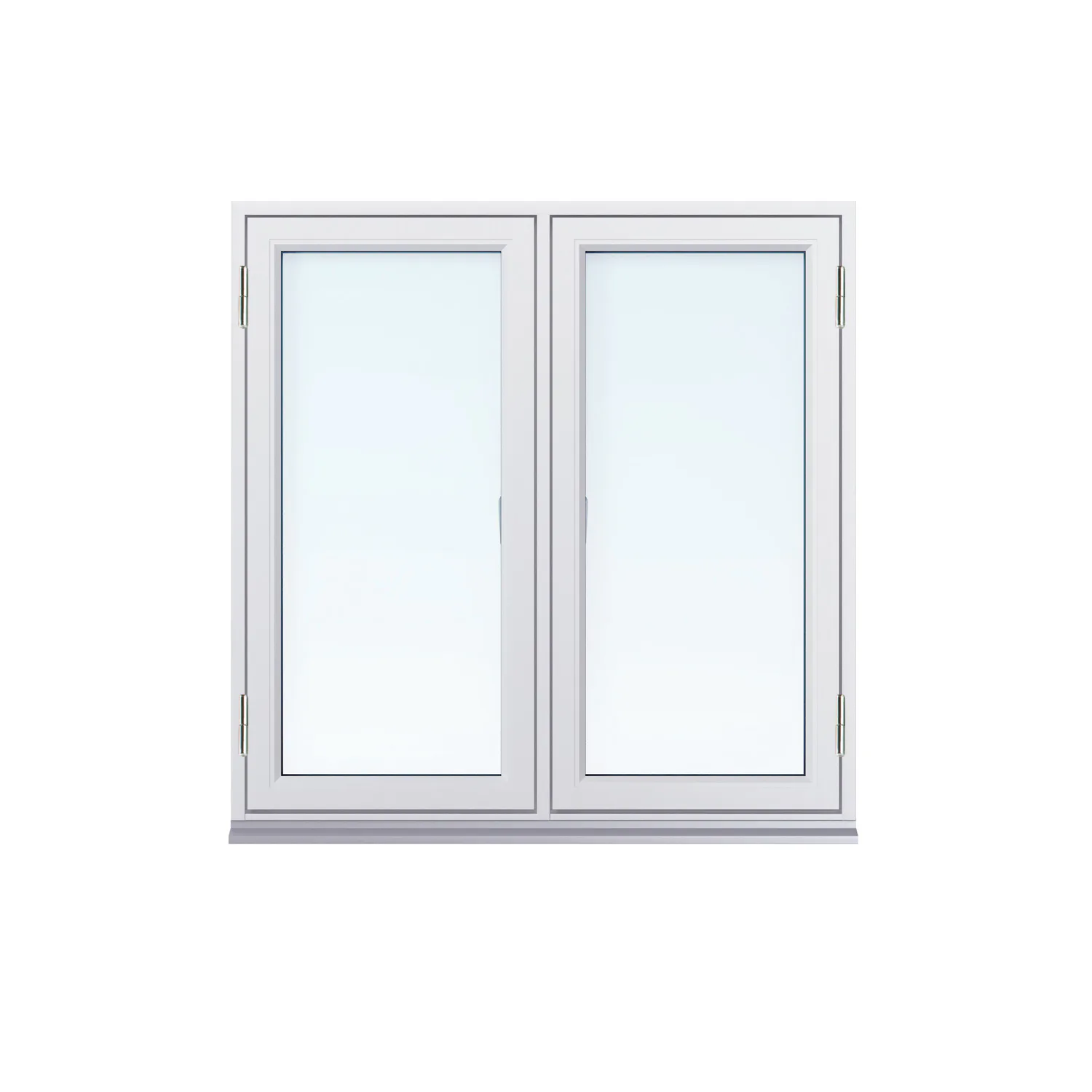 SF Sidohängt Balans 3-Glas Aluminium 100x60 2-Luft BxH 100x60 cm