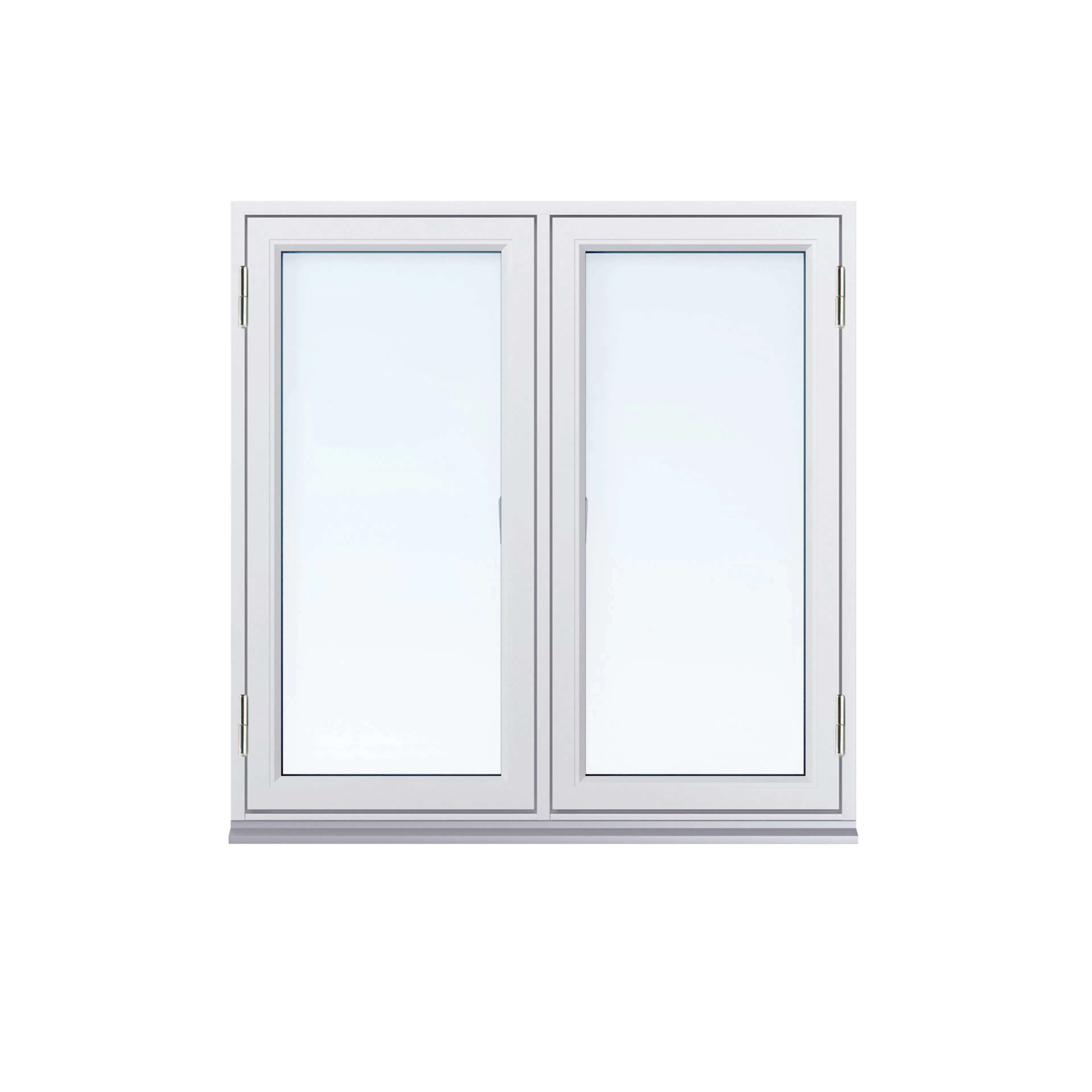 SF Sidohängt Balans 3-Glas Aluminium 100x60 2-Luft BxH 100x60 cm