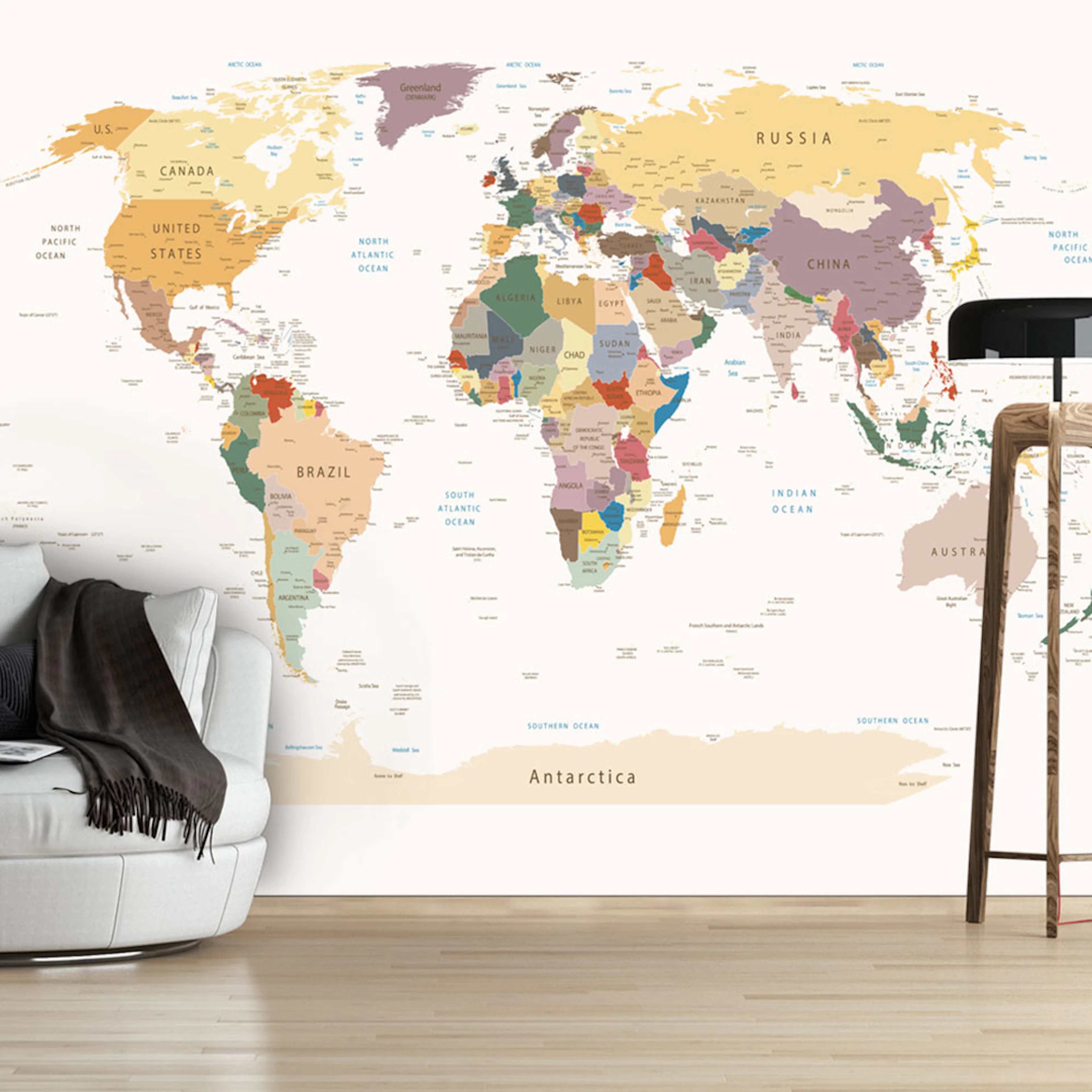 Fototapet Arkiio World Map