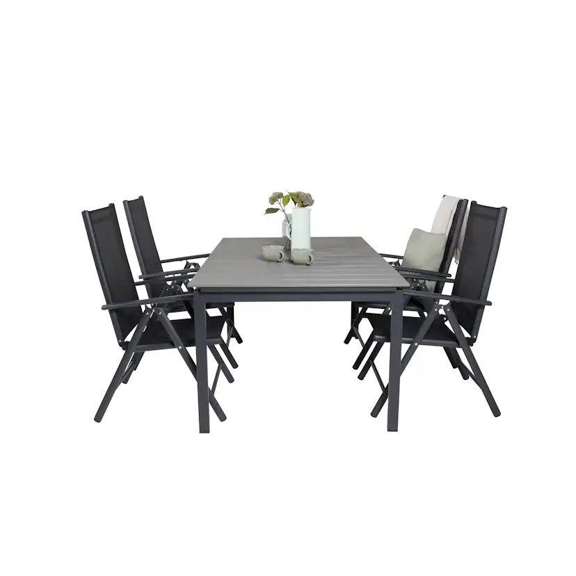 Matgrupp Venture Home Lova 160/240 med 4 Bront Stolar