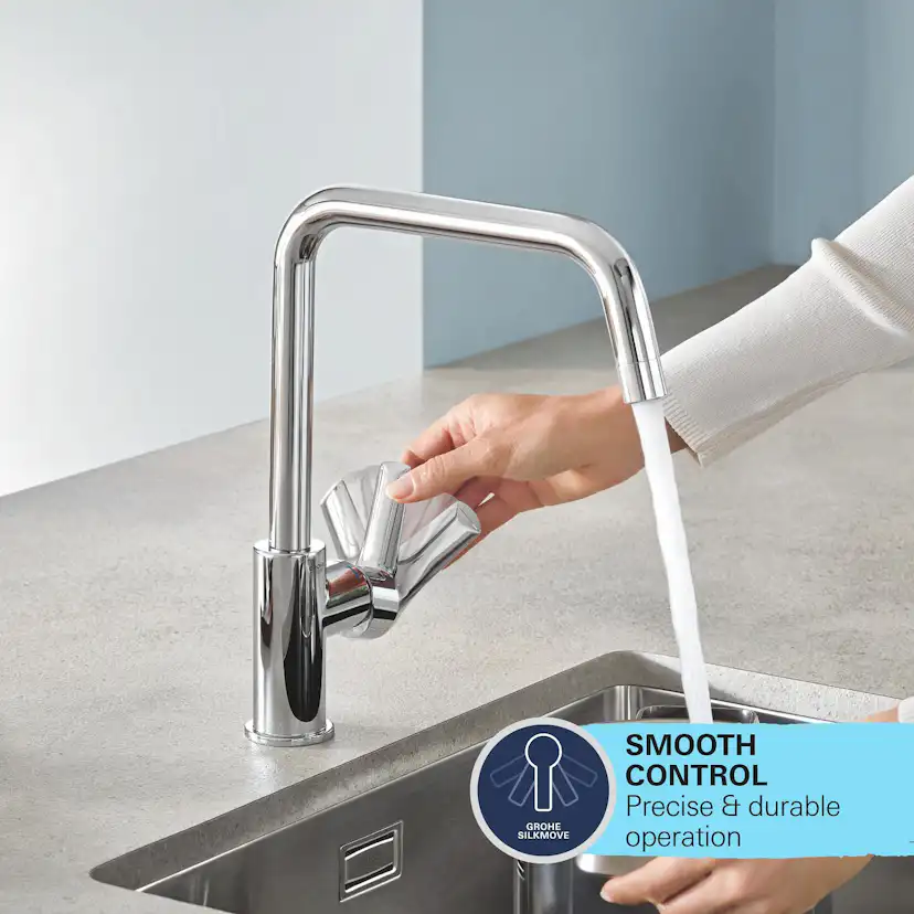 Köksblandare Grohe Start med Utdragbar Pip