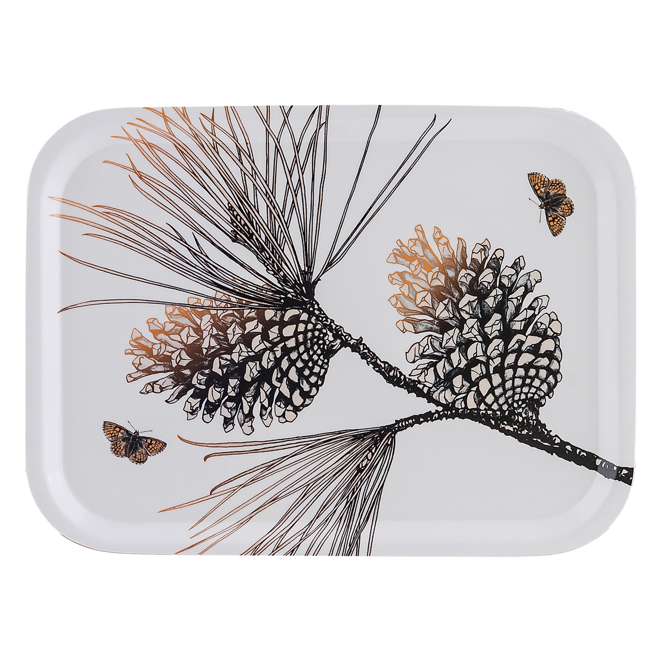 Bricka Åry Trays Pine Cone