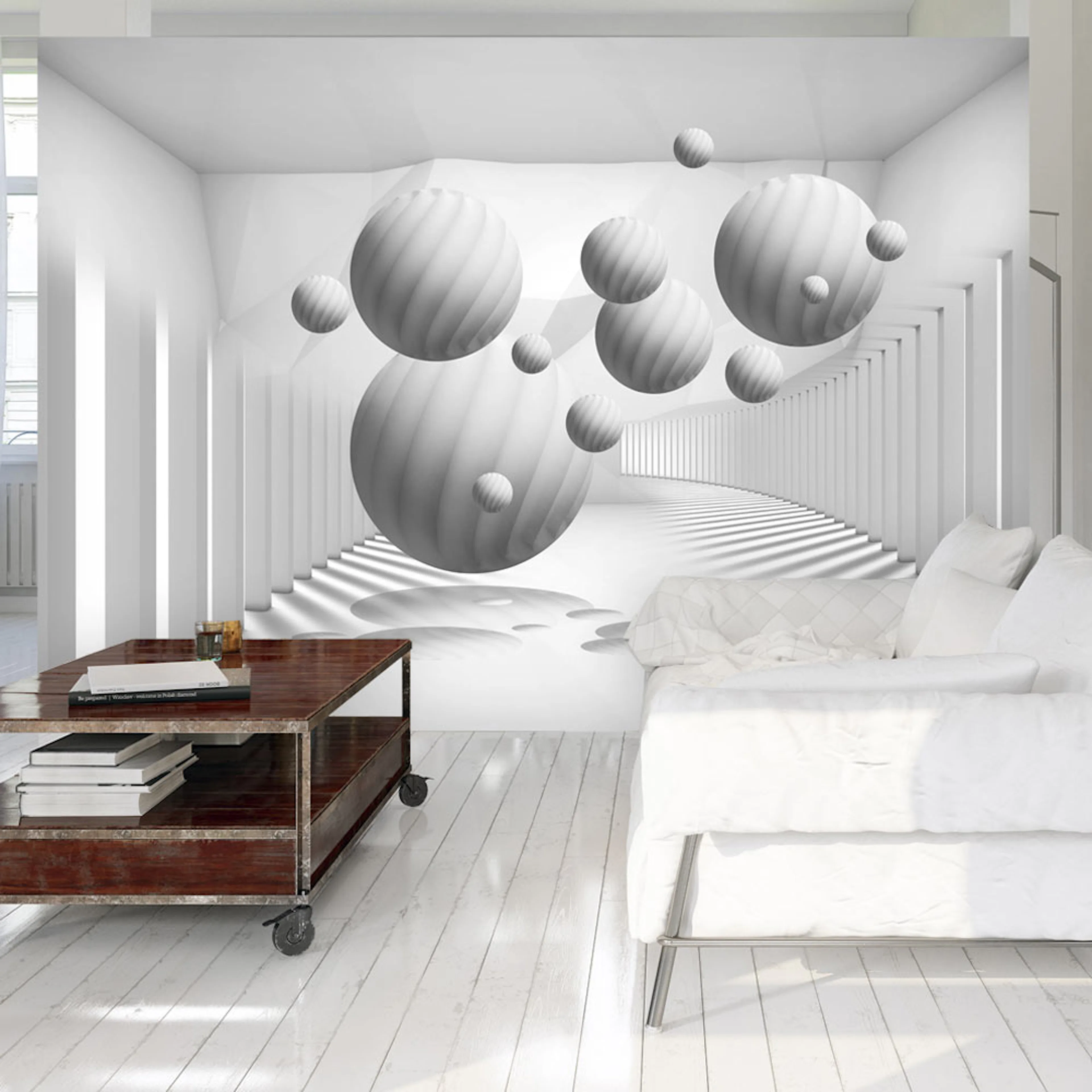 Fototapet Arkiio Balls In White