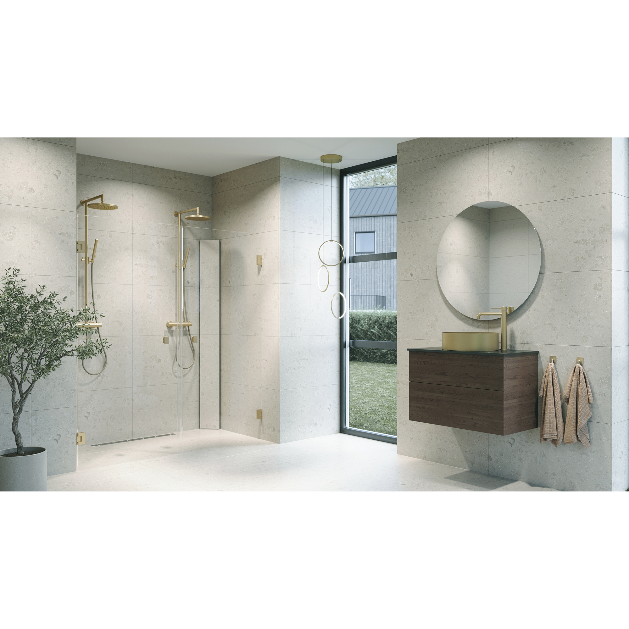 Badrumsbelysning Macro Design Halo 3 Ringar