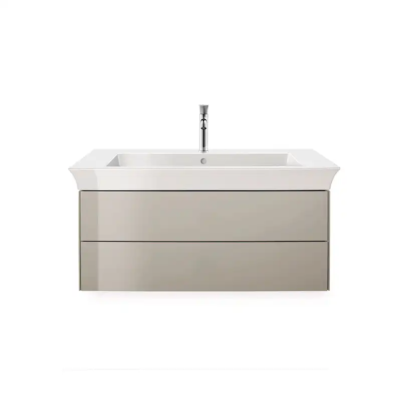 Tvättställ Vit Högblank 1055 mm 1055x490 mm, Hål för Blandare: Ja