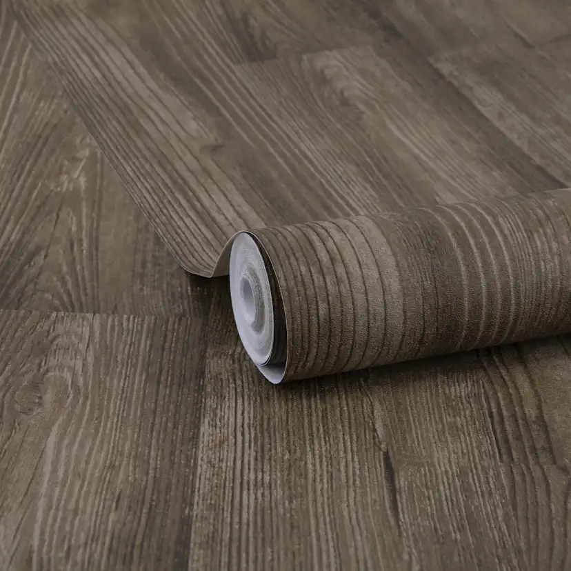 Tapet Easy Decor Trä Deluxe Brun 121113