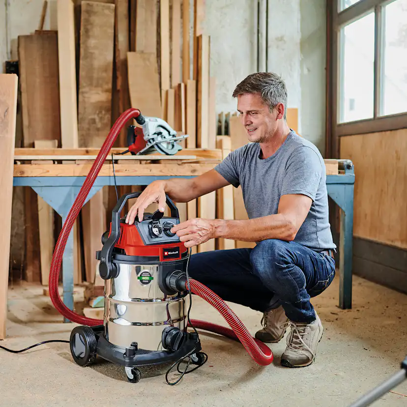 Grovdammsugare Einhell TE-VC 2025 SACL 25L 1200W Elektrisk Våt-/torrdammsugare