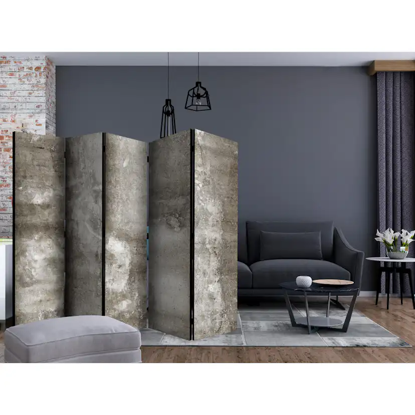 Rumsavdelare Arkiio Cold Concrete II 225x172 cm