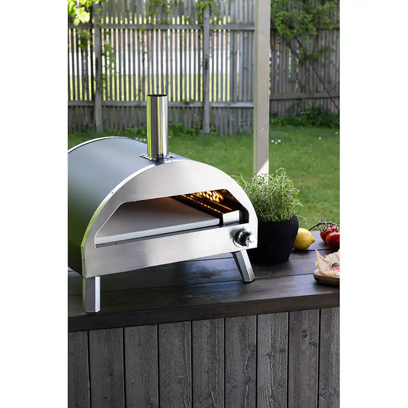 Pizzaugn Venture Home Kerang med Gasoltändning & Keramikplatta