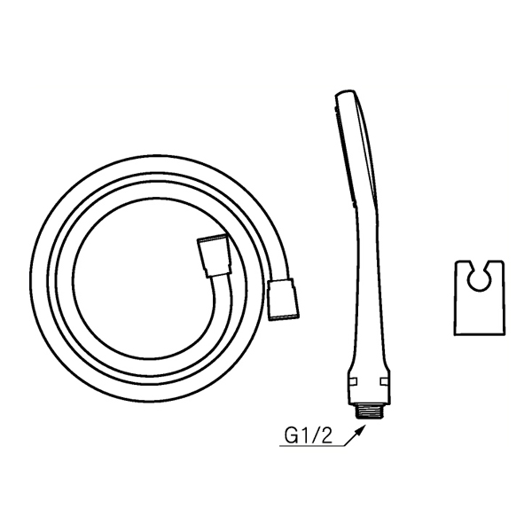 Handdusch Mora Cera S5 300 mm