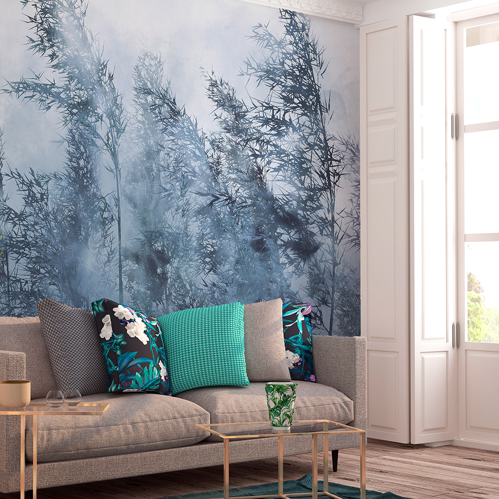 Fototapet Arkiio Tall Grasses - Grey