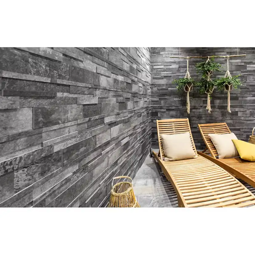 Mosaik Konradssons Climb Svart Stav 30x60 cm