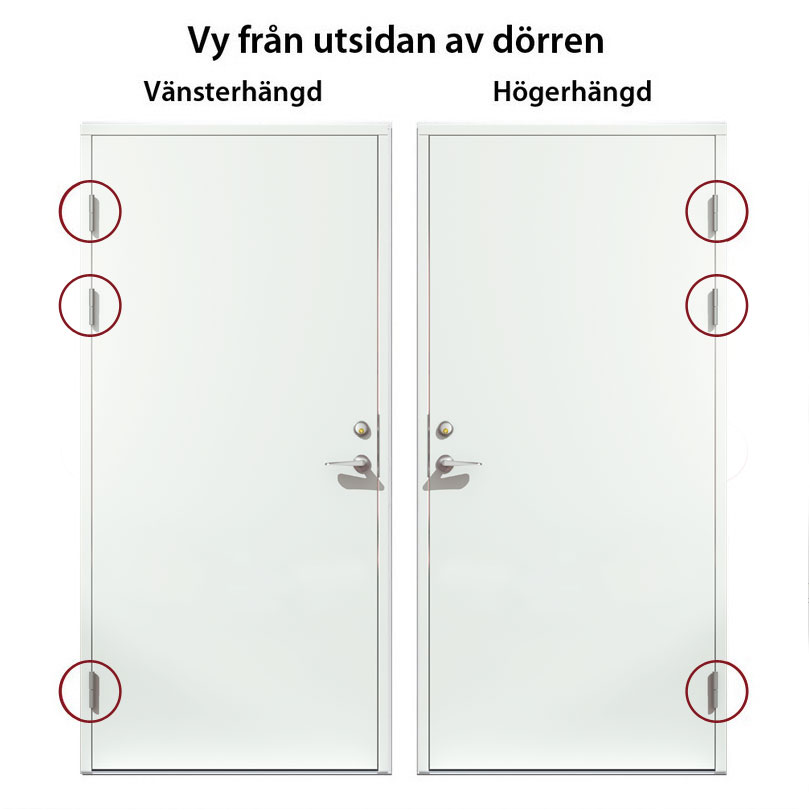 Ytterdörr SnickarPer 51G Spine Classic Teak Klarglas