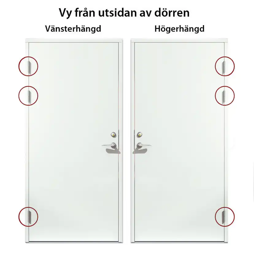 Ytterdörr SnickarPer 51G Spine Classic Teak Klarglas