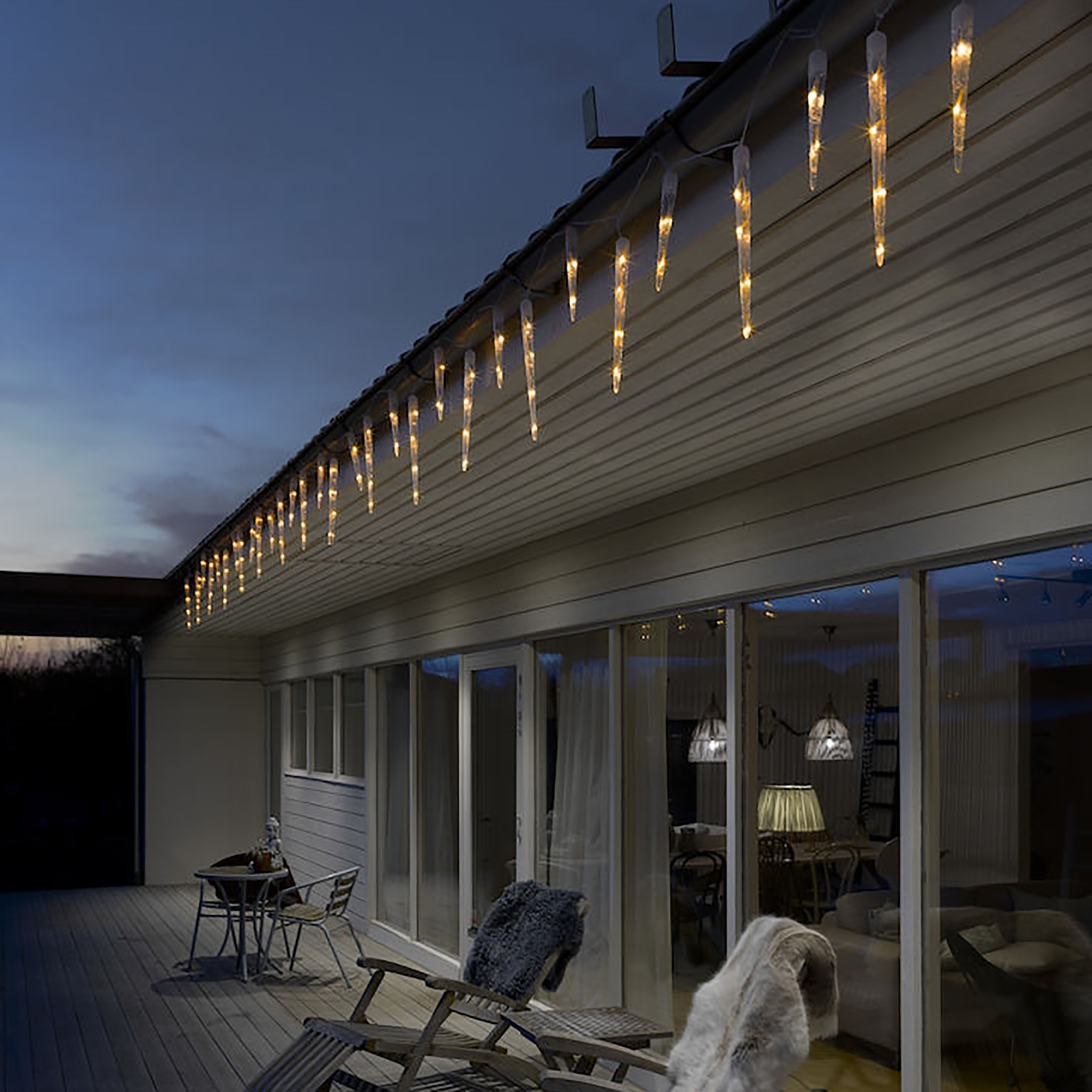 Istappsslinga Gnosjö Konstsmide 16L Istappar LED