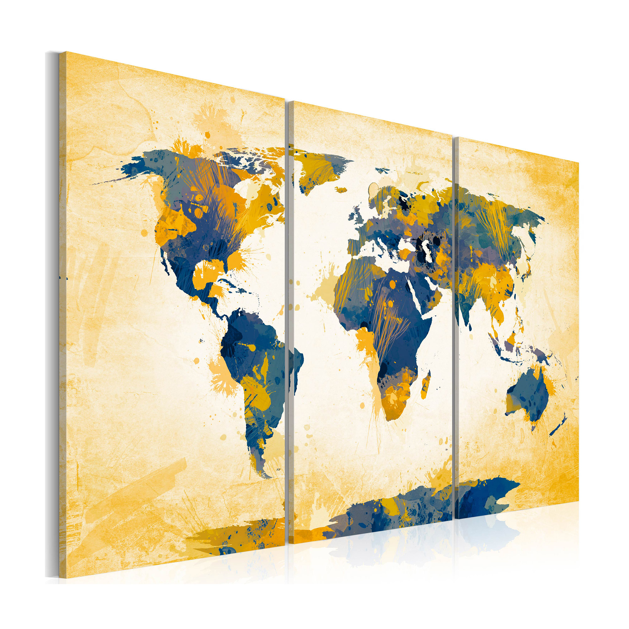 Tavla Arkiio Four Corners Of The World Triptych