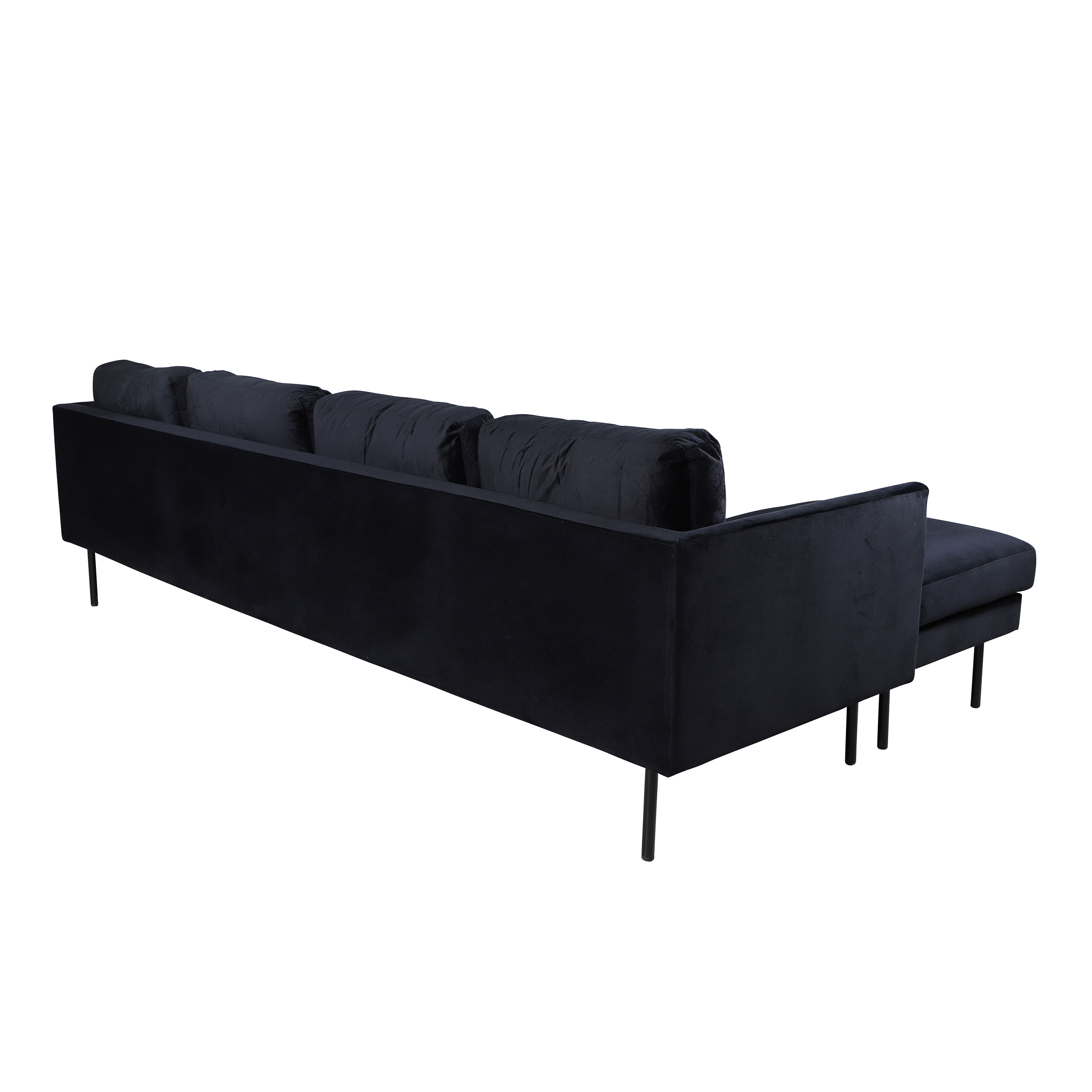 U-soffa Venture Home Zoom Sammet