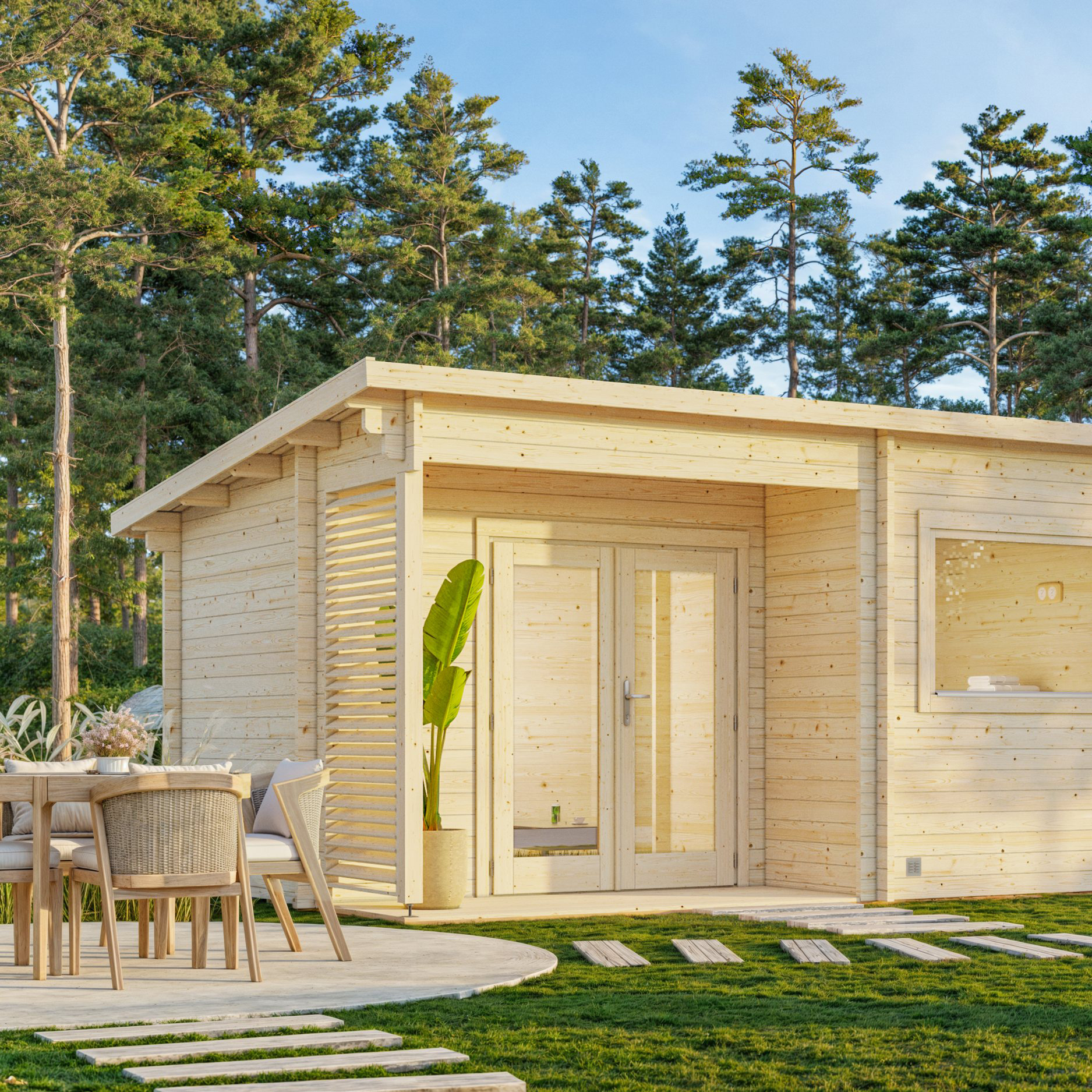Bastu Palmako Sanna 15,4 m2