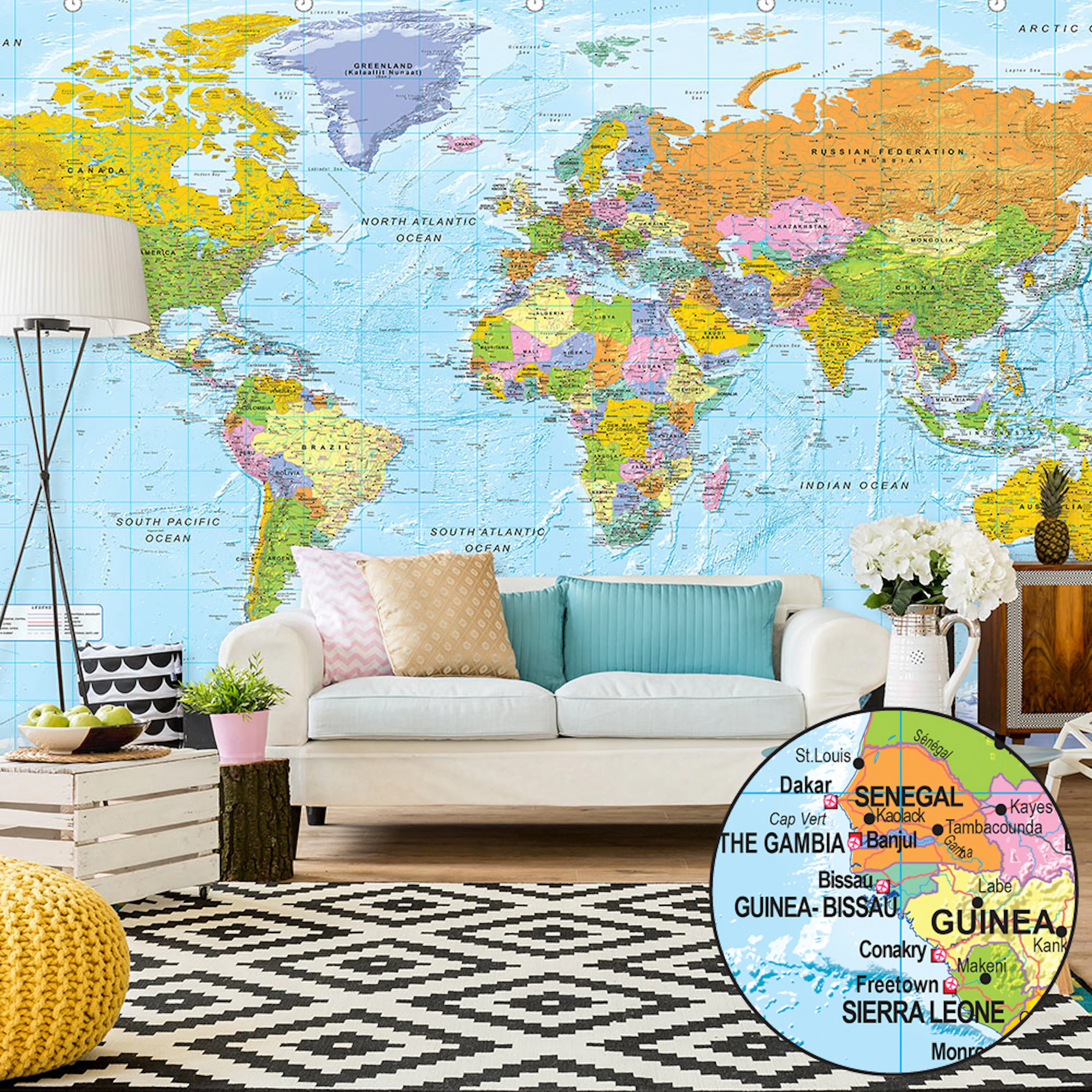 Fototapet XXL Arkiio Orbis Terrarum II 500x280 cm