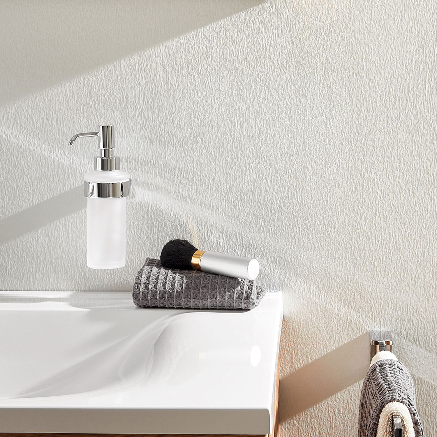 Tvåldispenser Smedbo Air AK369 Glas/Krom