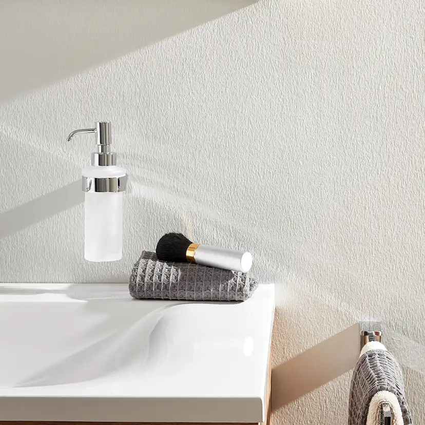 Tvåldispenser Smedbo Air AK369 Glas/Krom
