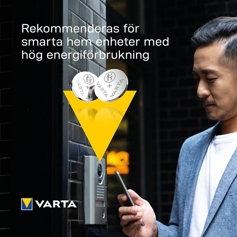 Batteri VARTA Litium CR2450 2-Pack