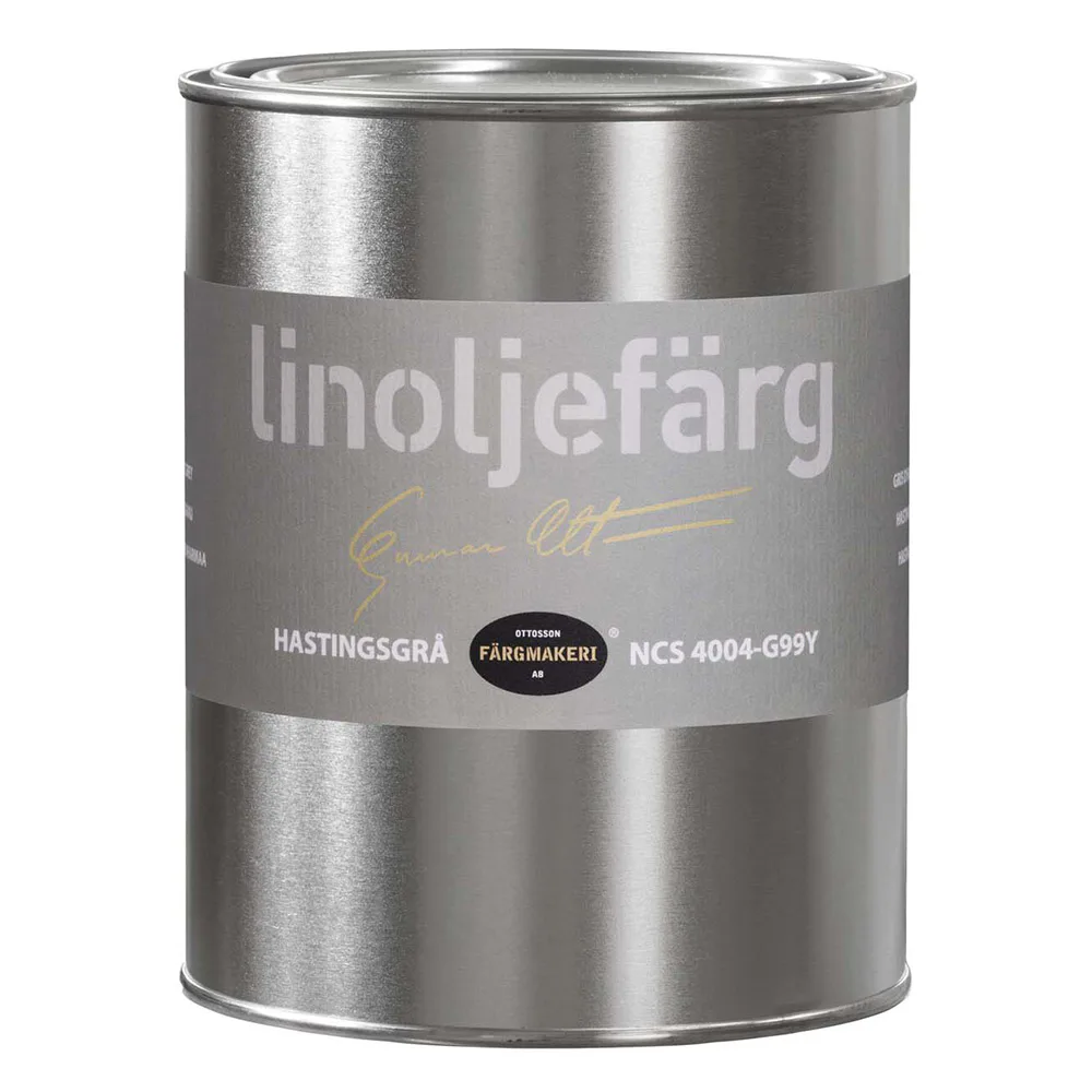 Linoljefärg Ottosson Hastingsgrå