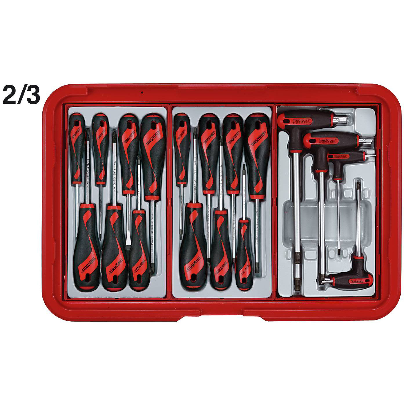 Serviceväska med verktygssats Teng Tools SC01