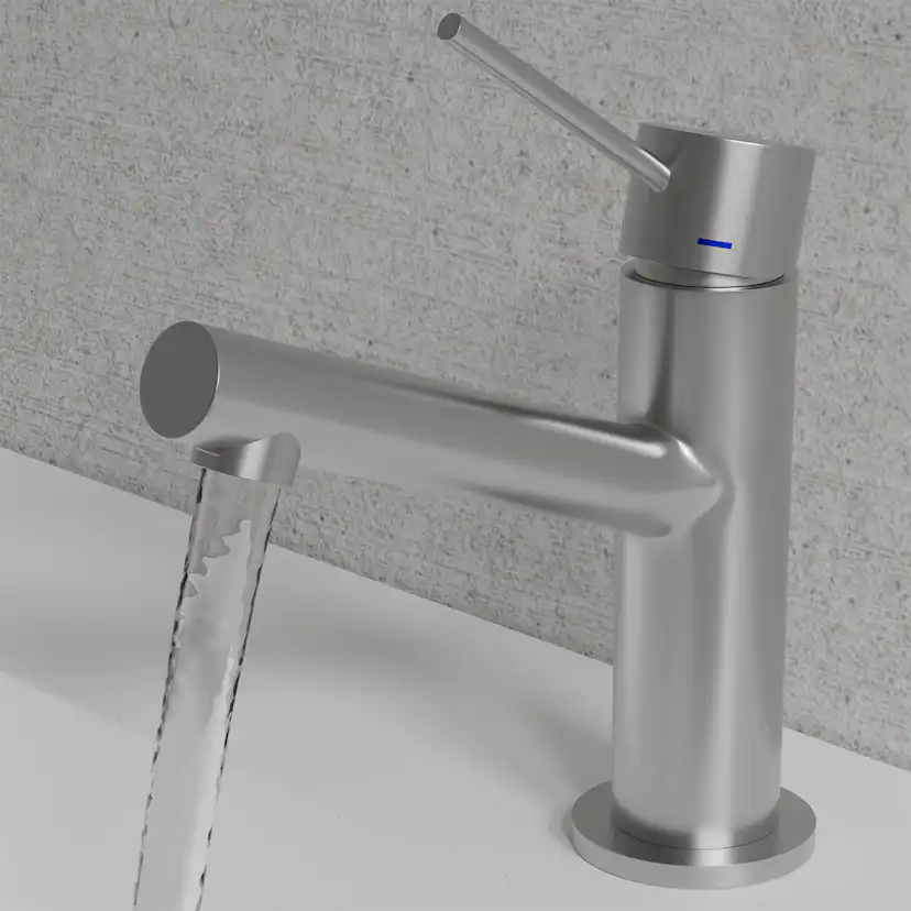 Tvättställsblandare Scandtap Steel Vector