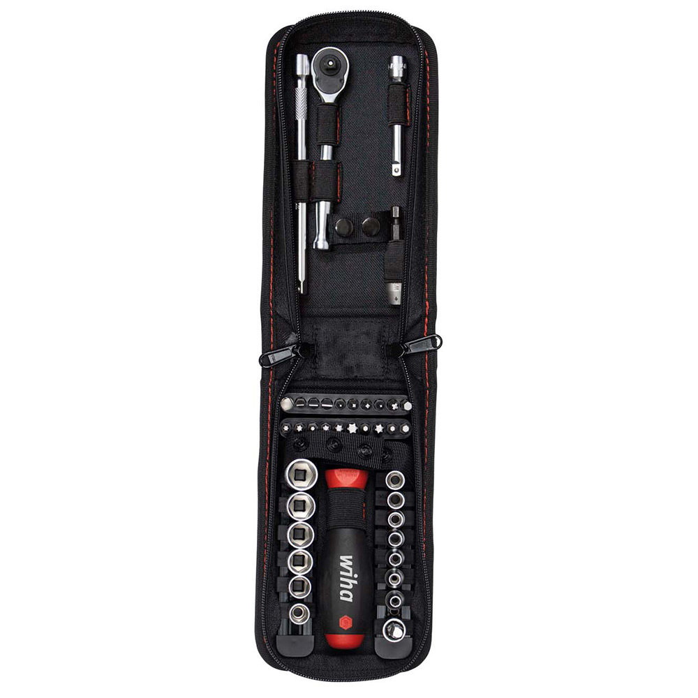 Hyls/Bitsats Wiha 1/4 tum 40-Delar