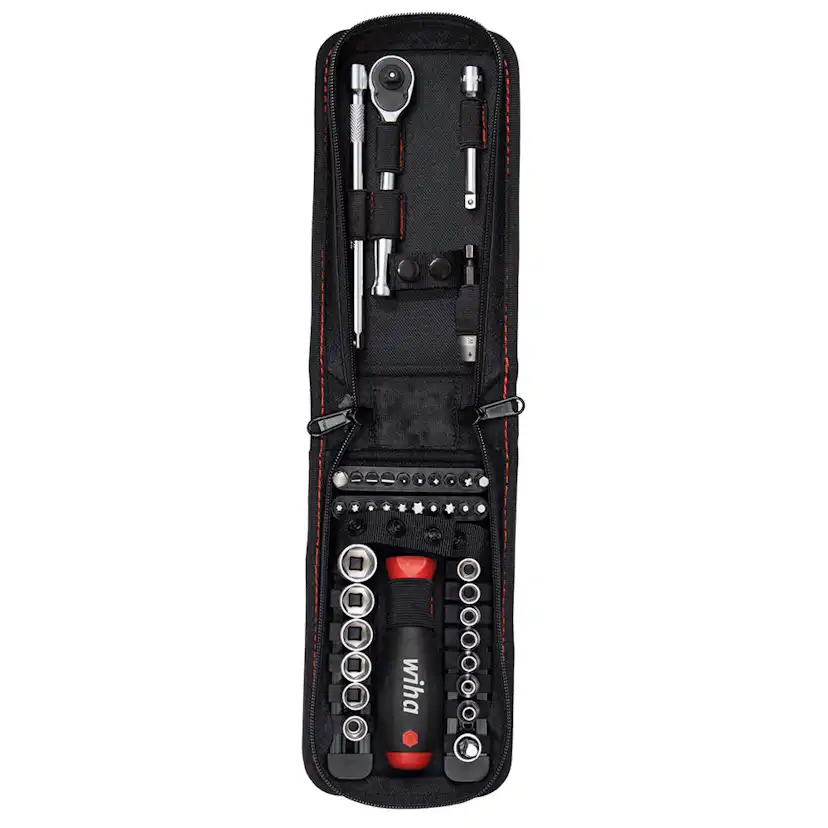 Hyls/Bitsats Wiha 1/4 tum 40-Delar