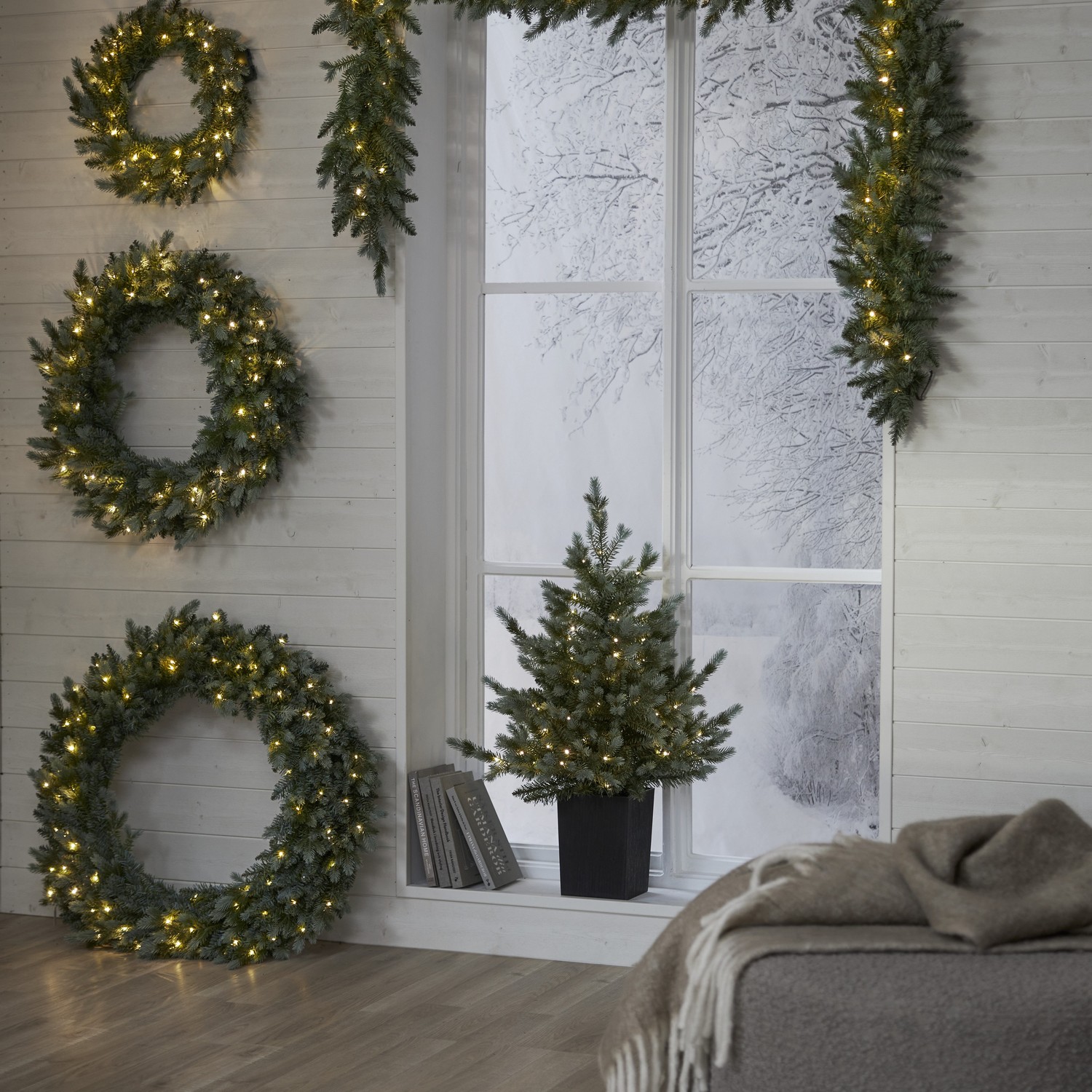 Bordsdekoration Star Trading GranGreyland95 cm 80Lb