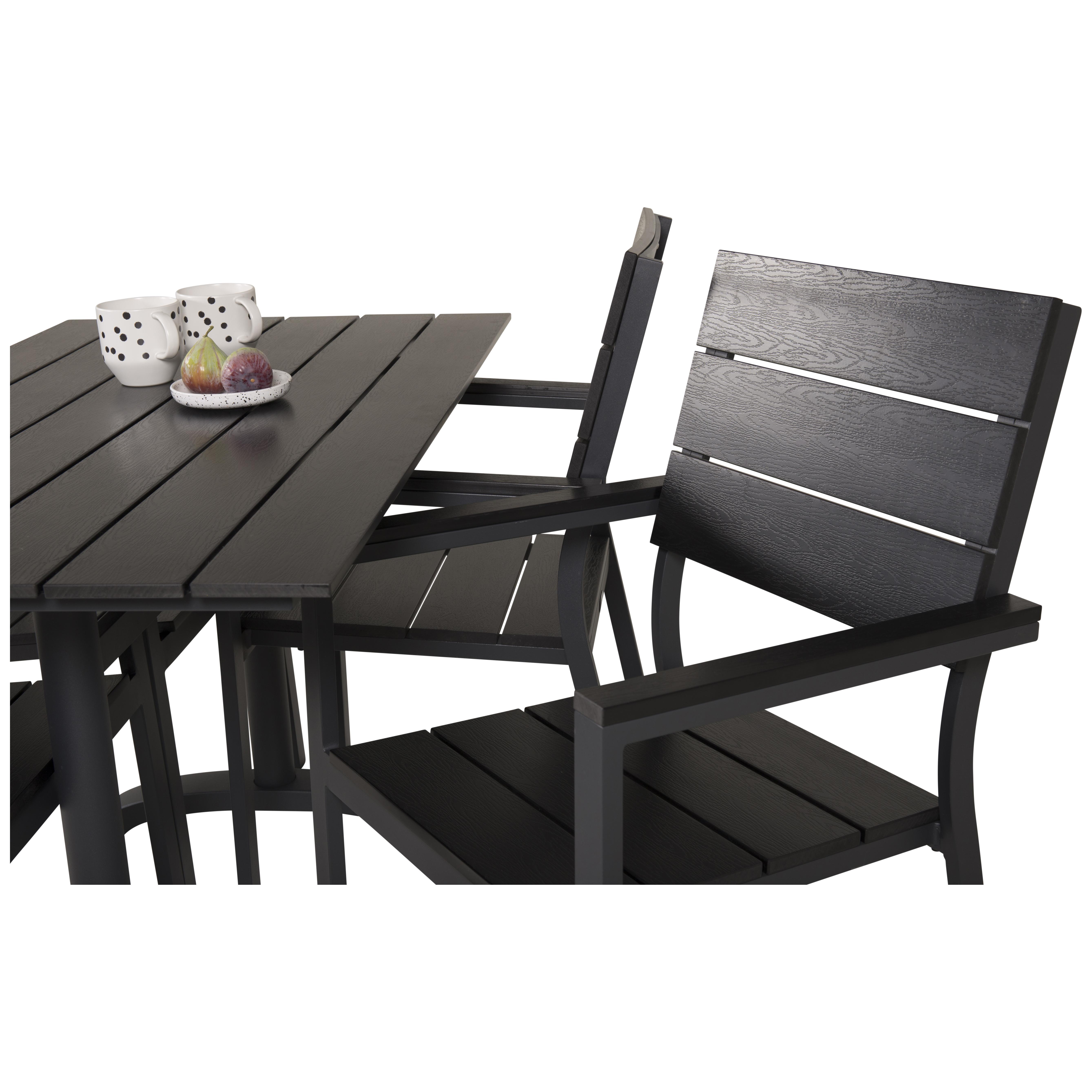 Cafégrupp Venture Home Dolly med 4 Lova Stolar