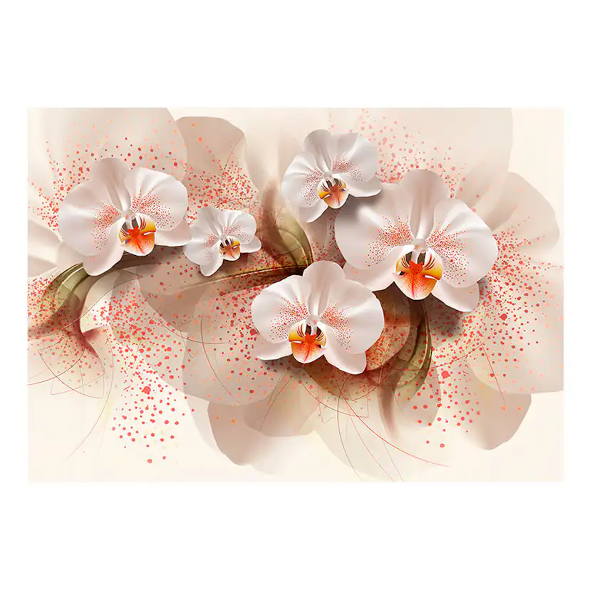 Fototapet Arkiio Pale Yellow Orchids