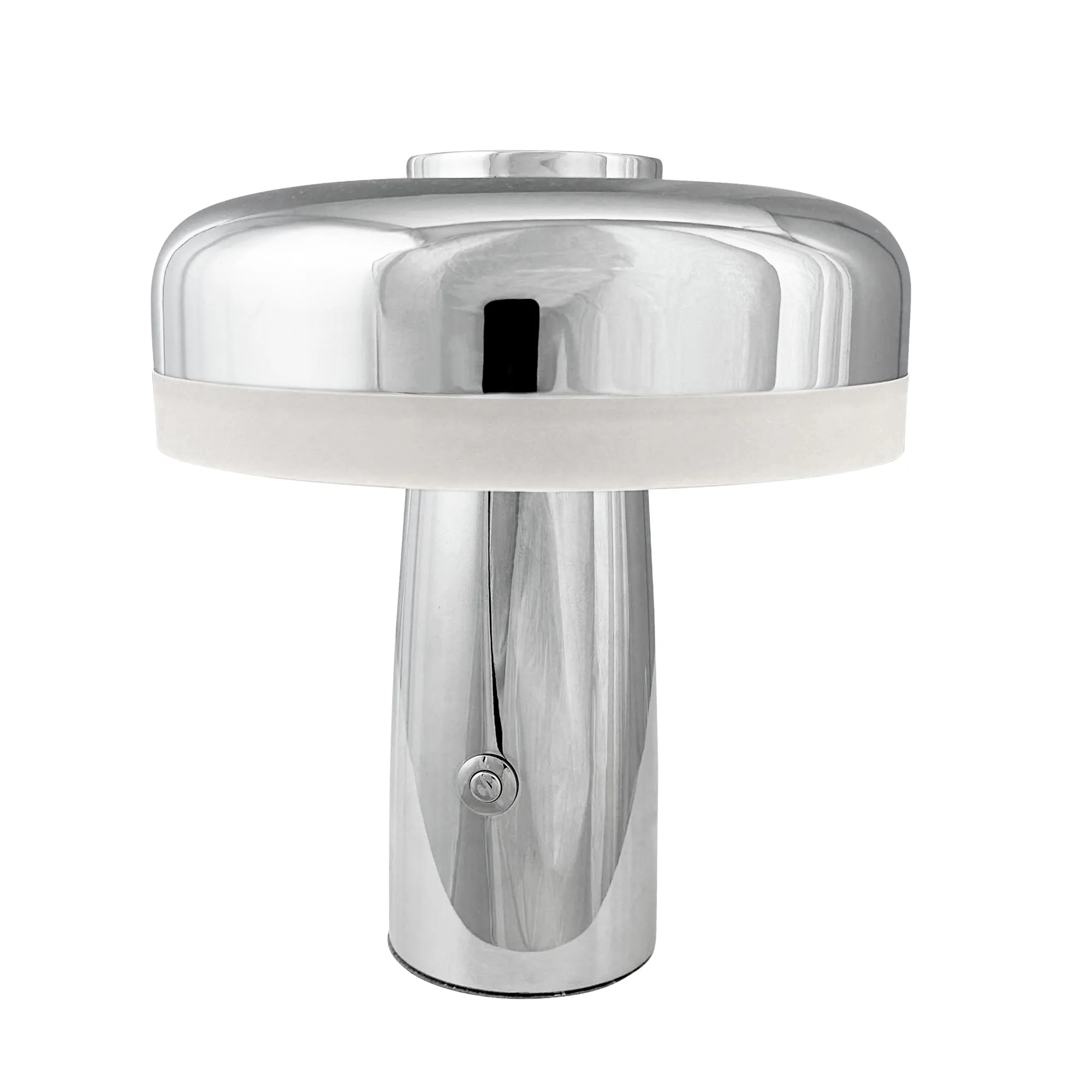Portabel Bordslampa Dyberg Larsen Porter LED Uppladdningsbar Krom